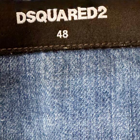 DSQUARED2: Men's Pepsi Logo "Dan" Denim Jacket - 48 - Picture 3 of 7